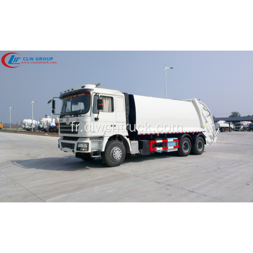 Meilleur camion lourd SHACMAN F3000 22cbm de gestion des déchets
